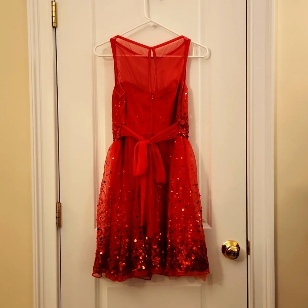 Rue21 Womens Red Sequin Dress Size XL - Picture 2 of 10